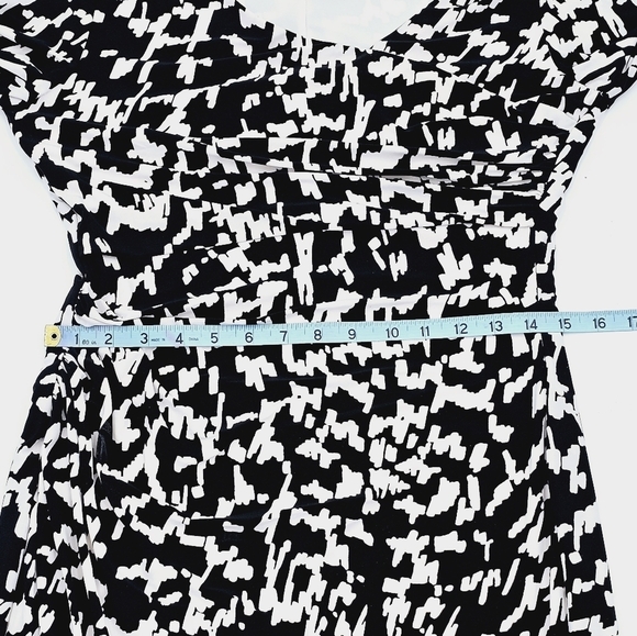 Ralph Lauren LRL DressWomen’s Sz 10 Long Sleeve Side Rouching Career Dress - Picture 5 of 7